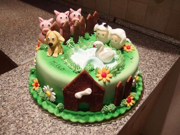 Detská, torta, Torty so zvieratkami, Janka.S, 1
