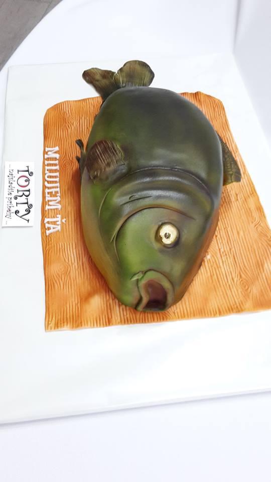 Rybka, torta, Narodeninové torty, AdrianaDK, 2