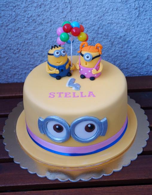 Mimoni, torta, Rozprávkové torty Mimoni, torta, Rozprávkové torty, zabinka, 1