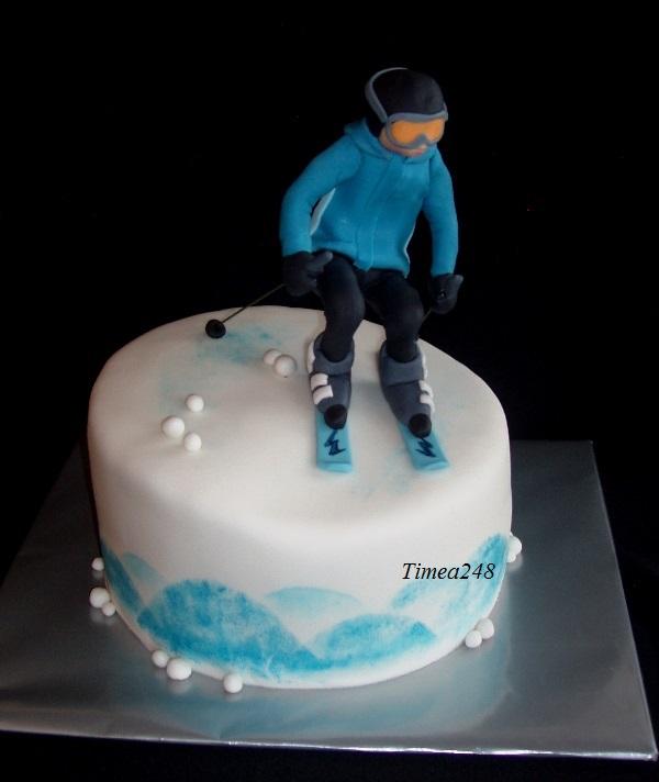 Lyžiar na torte, torta, Narodeninové torty Lyžiar na torte, torta, Narodeninové torty, timea248, 1