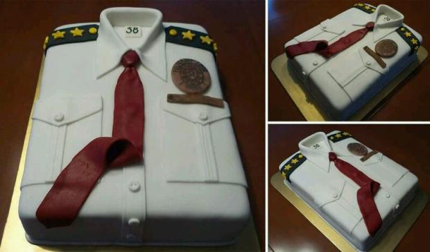 Pre policajta od manželky , torta, Netradičné torty, Janiinka, 1