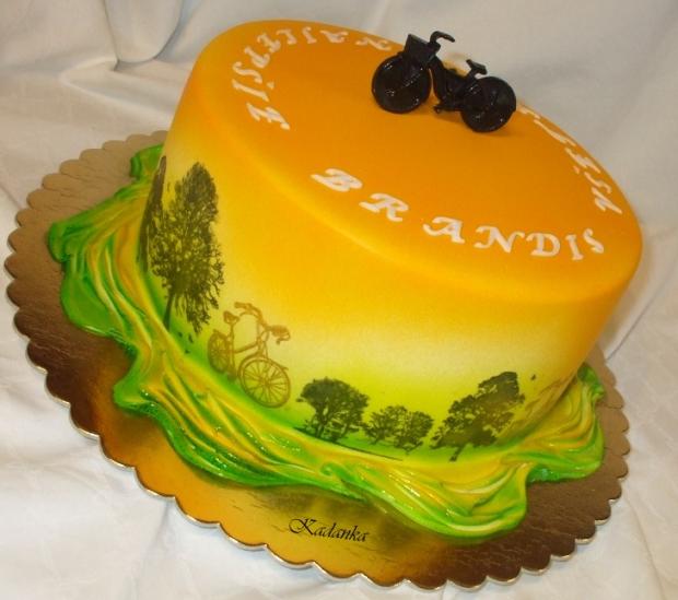 Pre športovca cyklistu, torta, Narodeninové torty Pre športovca cyklistu, torta, Narodeninové torty, Kadanka, 1