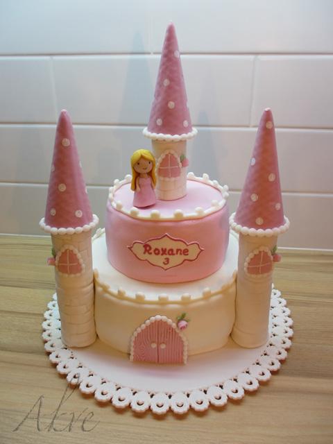 Hrad s princeznou, torta, Ostané torty pre deti, akve, 1