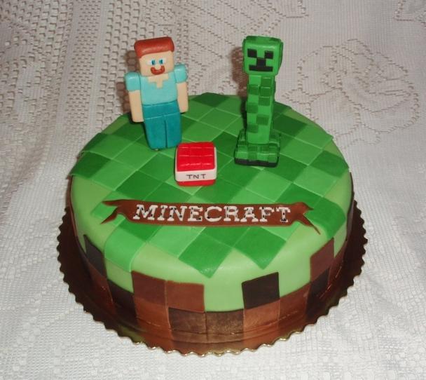 Minecraft, torta, Ostané torty pre deti, MariaK, 1