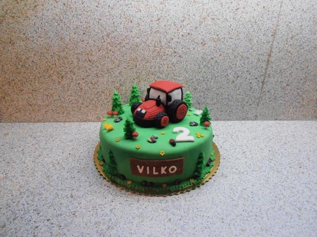 s traktorom, torta, Torty autíčka, vláčiky, nmiriam, 1