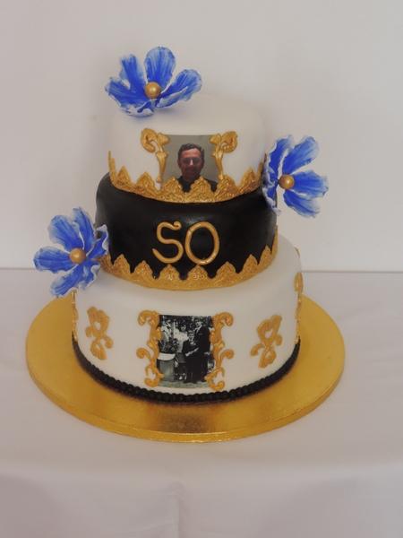 k 50-ke, torta, Narodeninové torty, luluhs, 1