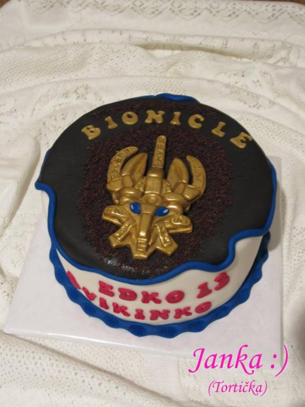Bionicle, torta, Ostané torty pre deti, -TORTICKA-, 1