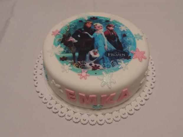 ľadové kráľovstvo, torta, Rozprávkové torty, luluhs, 1
