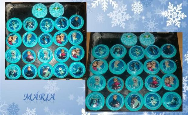 Cupcakes "Frozen"..., torta, Zákusky Cupcakes "Frozen"..., torta, Zákusky, Mariolka, 1