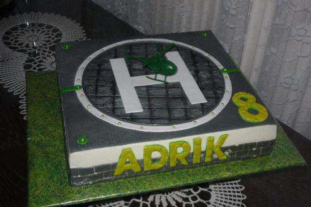 heliport pre Adrika -- 8 --, torta, Ostané torty pre deti heliport pre Adrika -- 8 --, torta, Ostané torty pre deti, Primilka, 2