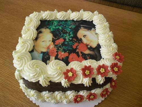 s jedlým  obrázkom, torta, Čokoládové torty, Ivka29, 1