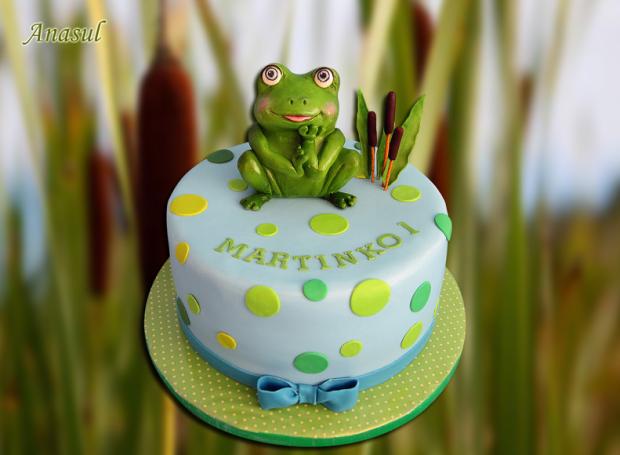 žabka, torta, Torty so zvieratkami žabka, torta, Torty so zvieratkami, anasul, 1