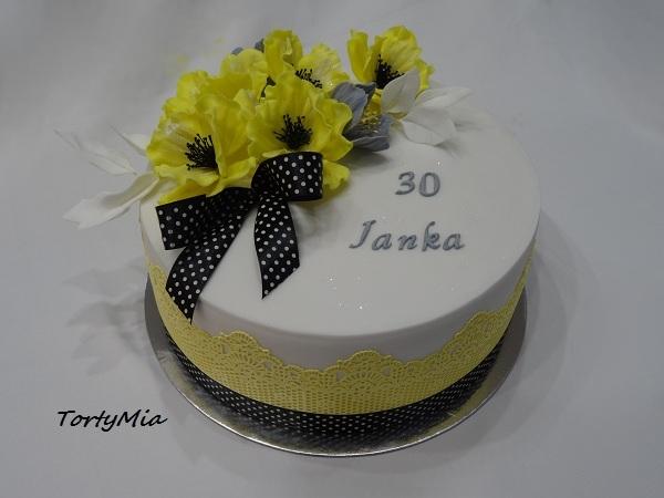 Na 30ku, torta, Narodeninové torty, TortyMia, 1