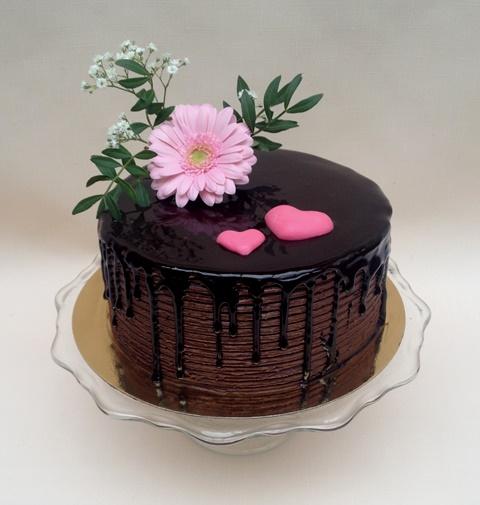 so zrkadlovou polevou , torta, Narodeninové torty, TORTY Klaudia, 1