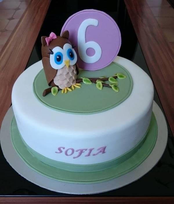 Sovička, torta, Torty so zvieratkami, KatkaRF, 1