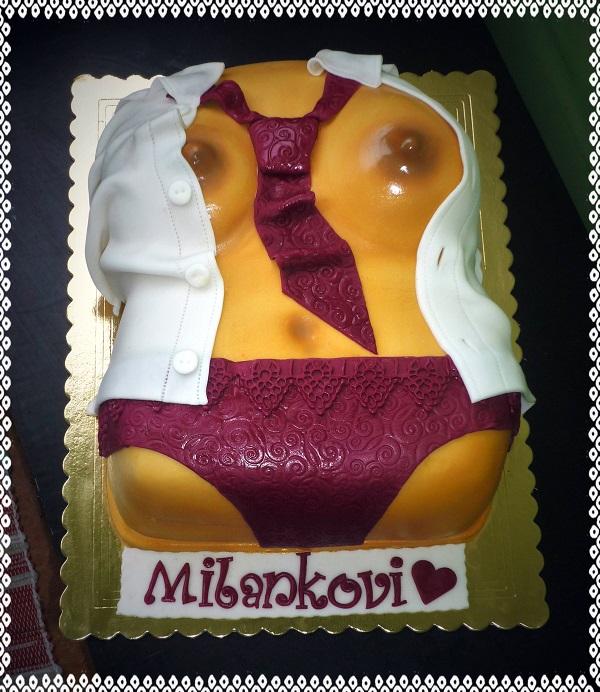 torzo ženy, torta, Torty pre dospelých *, Danielita13, 1