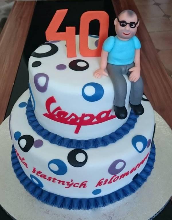 Vespa, torta, Narodeninové torty, KatkaRF, 1