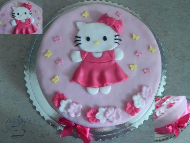 Hello Kitty, torta, Rozprávkové torty, Andianka Cakes, 1