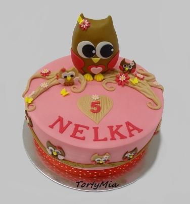 Sovičková, torta, Torty so zvieratkami Sovičková, torta, Torty so zvieratkami, TortyMia, 1