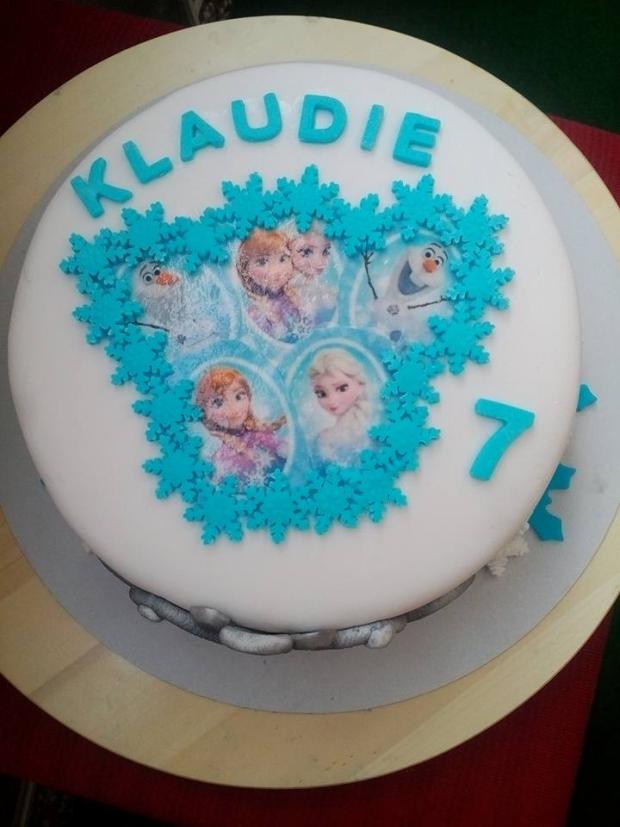 FROZEN - Ľadové kráľovstvo, torta, Rozprávkové torty, Katarina Kysu, 2