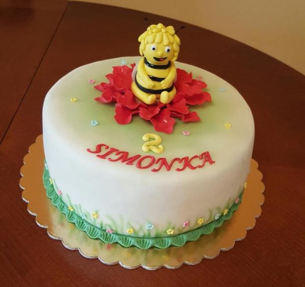 včielka, torta, Rozprávkové torty, MK martina, 1