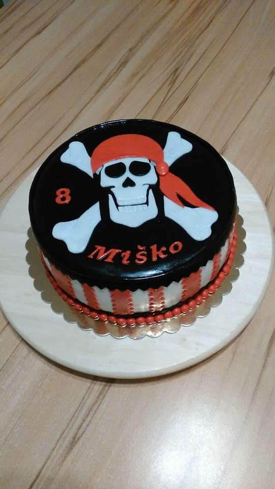 Piratska, torta, Ostané torty pre deti, KlemoMonika, 1