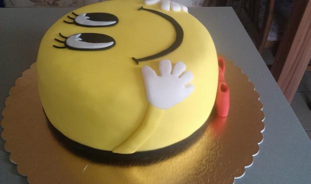 Torta smajlik, torta, Ostané torty pre deti, Zdenda30, 2