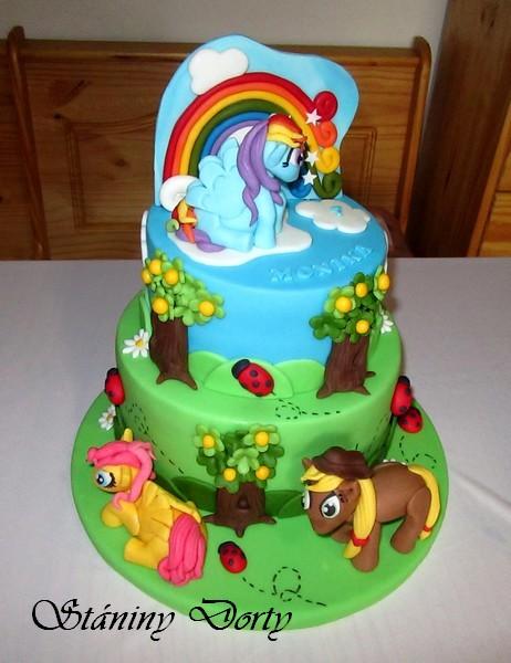 Duha, torta, Rozprávkové torty, Stániny dorty, 1