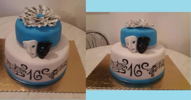 bezlepkova pre našu "herečku", torta, Narodeninové torty, katka210692, 1