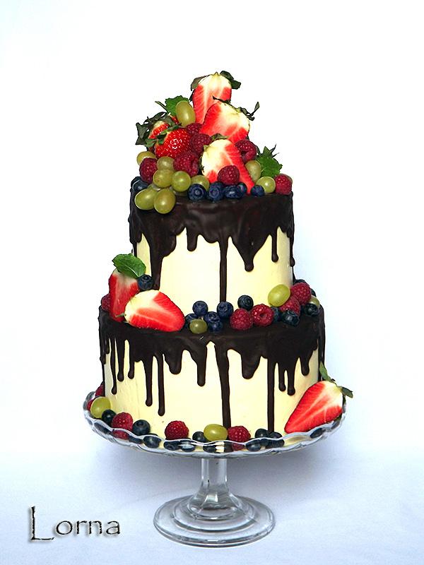 Čokoláda a čerstvé ovocie.., torta, Čokoládové torty Čokoláda a čerstvé ovocie.., torta, Čokoládové torty, Lorna, 1