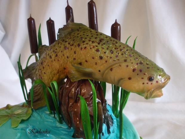 Pstruh, torta, Narodeninové torty Pstruh, torta, Narodeninové torty, Kadanka, 2