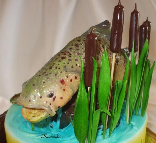 Pstruh, torta, Narodeninové torty Pstruh, torta, Narodeninové torty, Kadanka, 3