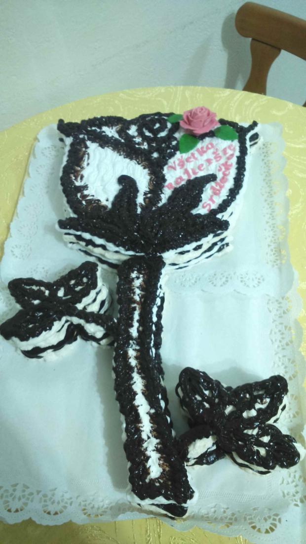penova ruza, torta, Narodeninové torty, danus-a, 1