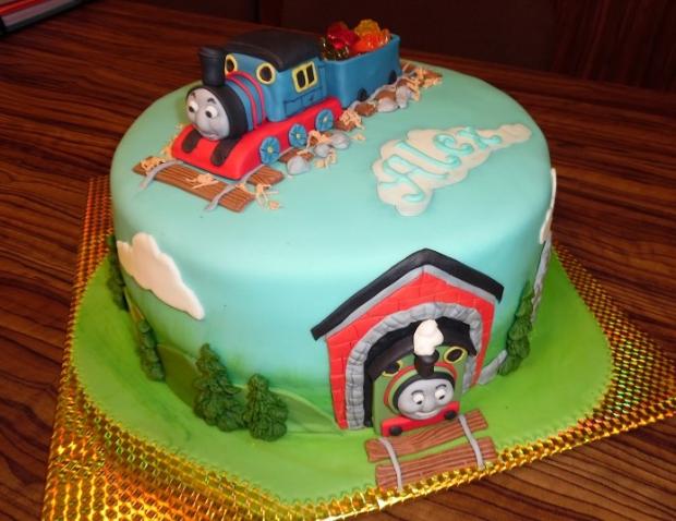 vláčik Tomáš, torta, Torty autíčka, vláčiky vláčik Tomáš, torta, Torty autíčka, vláčiky, Mirka02, 1