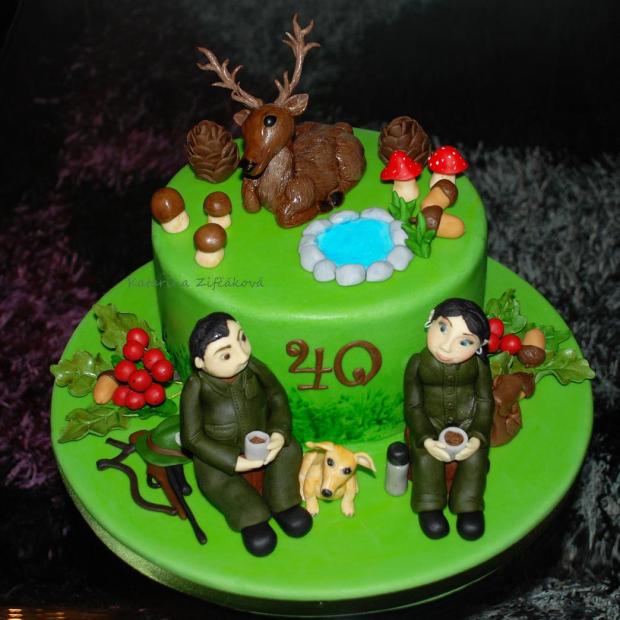 torta pre polovníka...personifikovana, torta, Narodeninové torty, Katarina139, 1
