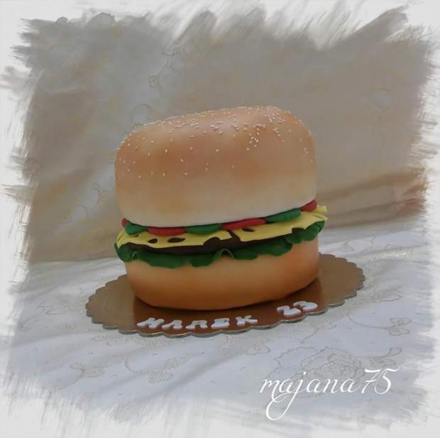 Hamburger, torta, Netradičné torty Hamburger, torta, Netradičné torty, majana75, 1