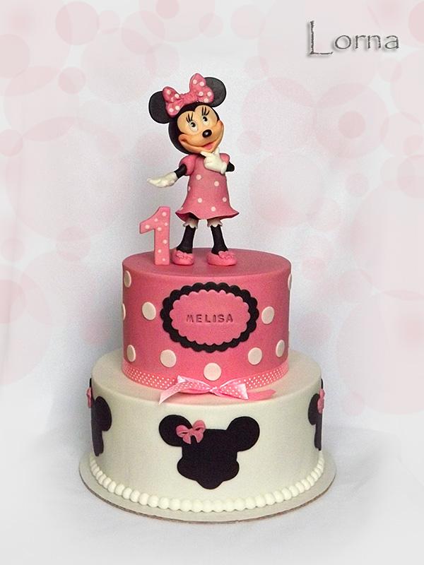 Minie Mouse.., torta, Rozprávkové torty, Lorna, 2