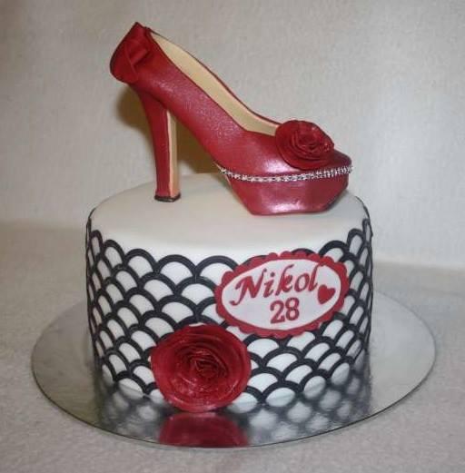 S topánočkou, torta, Narodeninové torty S topánočkou, torta, Narodeninové torty, stanula, 1