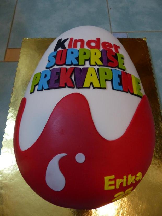 Kinder vajce, torta, Netradičné torty, Anna Š., 1