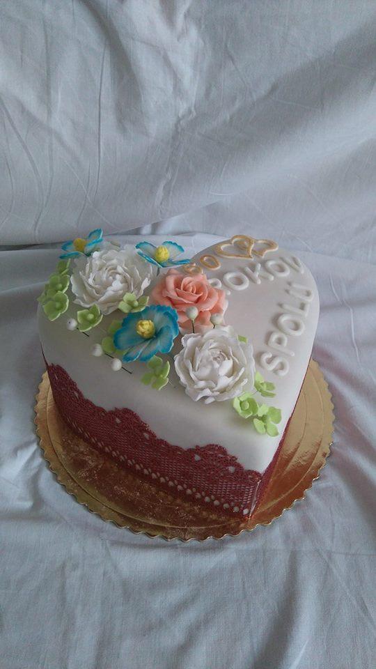 diamantova svadba, torta, Svadobné torty diamantova svadba, torta, Svadobné torty, Blacksun, 1