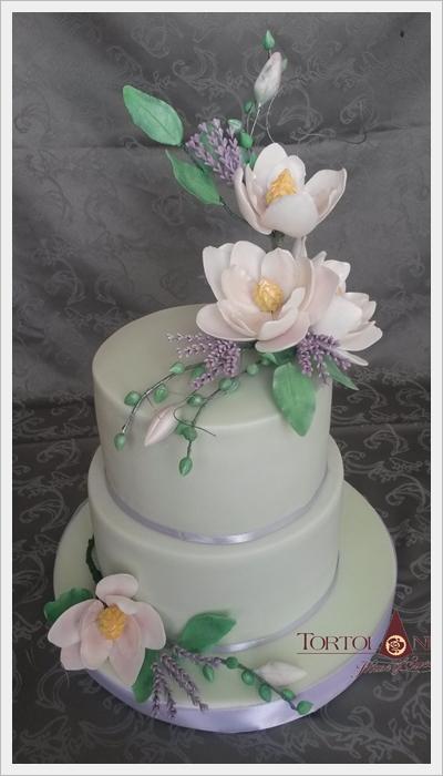 Nežná magnólia, torta, Narodeninové torty Nežná magnólia, torta, Narodeninové torty, Tortolandia.sk, 1