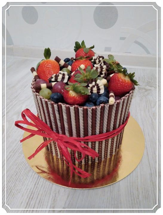 Čoko-ovocie, torta, Narodeninové torty Čoko-ovocie, torta, Narodeninové torty, dakota14, 1