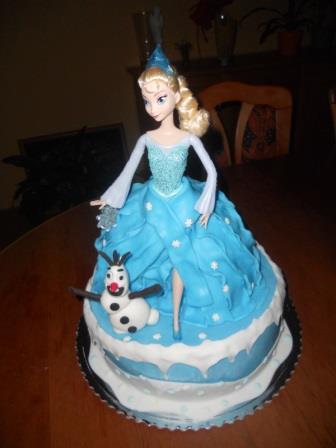 frozen, torta, Torty pre dievčatá, mackau, 1