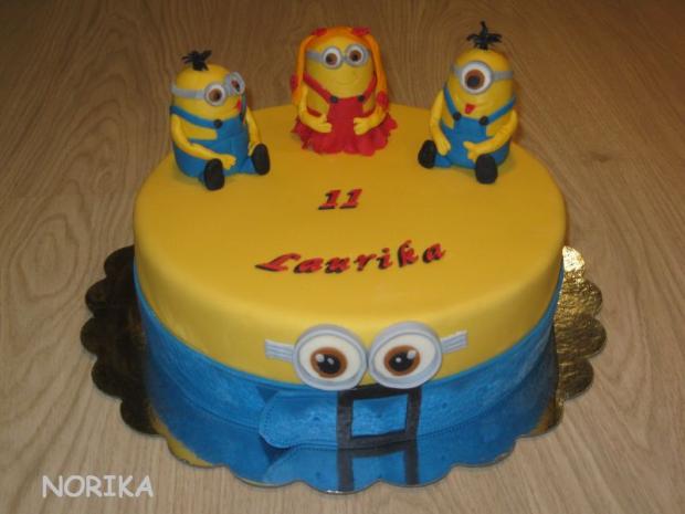 Mimoni, torta, Rozprávkové torty, norika, 1