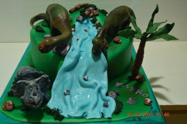 Dinosaury pre Miška, torta, Torty so zvieratkami Dinosaury pre Miška, torta, Torty so zvieratkami, Dancul, 1