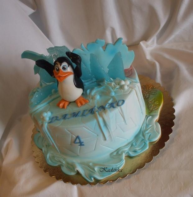 Dvoj torta pre dvoch "Tučniačik z Madagaskaru a RIO", torta, Rozprávkové torty Dvoj torta pre dvoch "Tučniačik z Madagaskaru a RIO", torta, Rozprávkové torty, Kadanka, 1