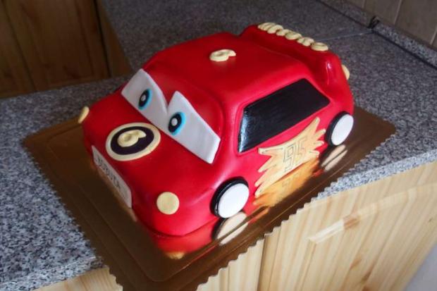 McQueen, torta, Torty autíčka, vláčiky, Janka.S, 1