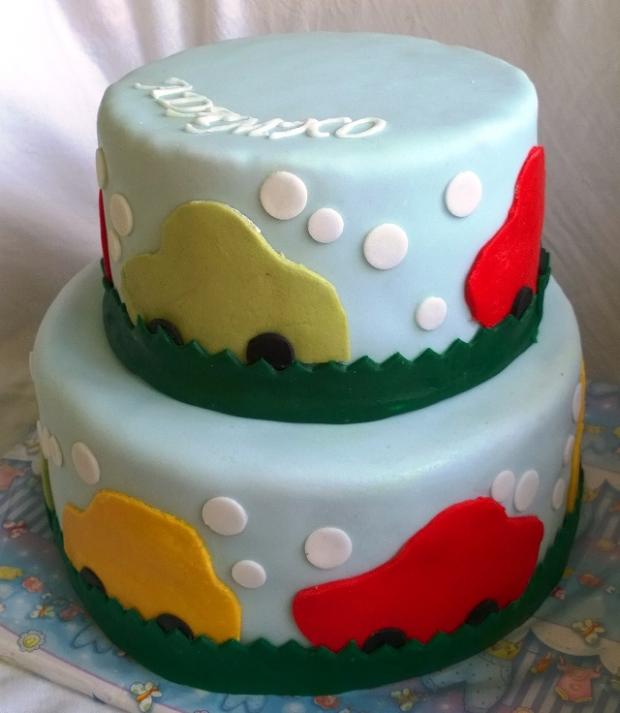 S autíčkami..., torta, Torty autíčka, vláčiky S autíčkami..., torta, Torty autíčka, vláčiky, Mariolka, 1