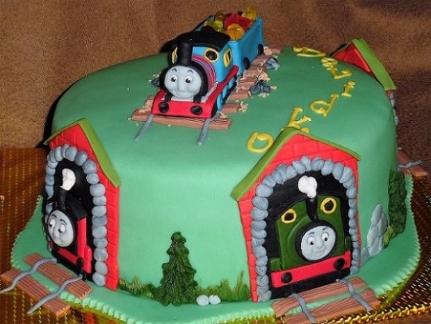 vláčik Tomáš, torta, Torty autíčka, vláčiky vláčik Tomáš, torta, Torty autíčka, vláčiky, Mirka02, 1