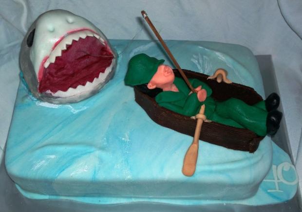 Na rybačke /2./..., torta, Narodeninové torty Na rybačke /2./..., torta, Narodeninové torty, Mariolka, 1